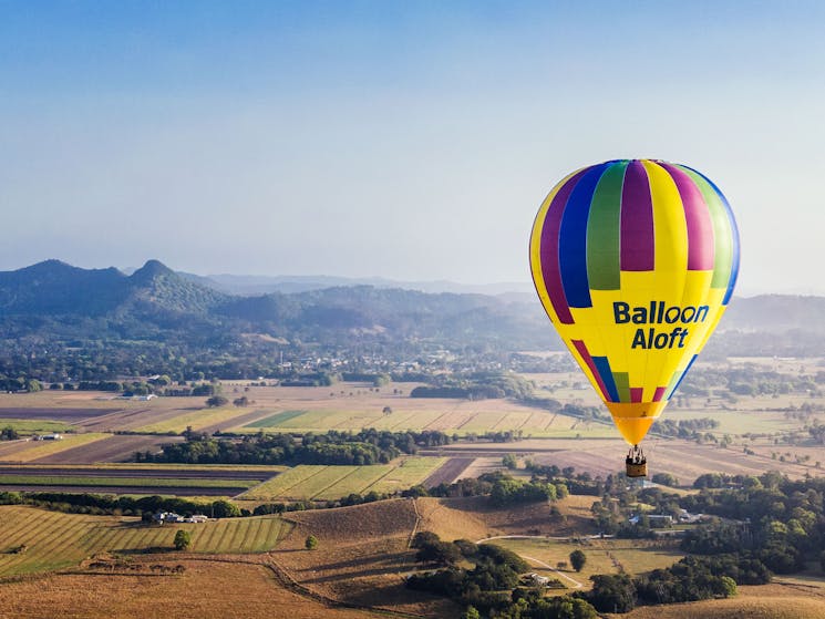 Balloon Flight over the Byron Bay Region