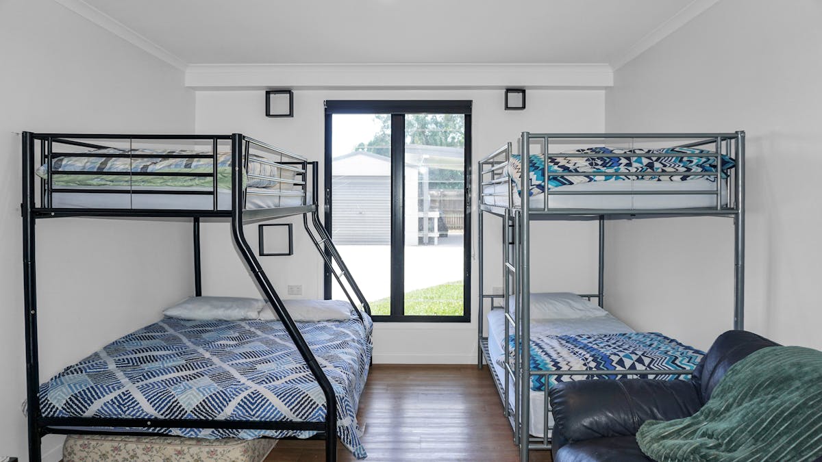 Right Hand Side of the Nippers Wing - the complete wing can sleep up to 9 children