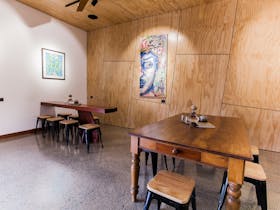 specialty coffee, coffee roaster, timber, local art, Port Lincoln