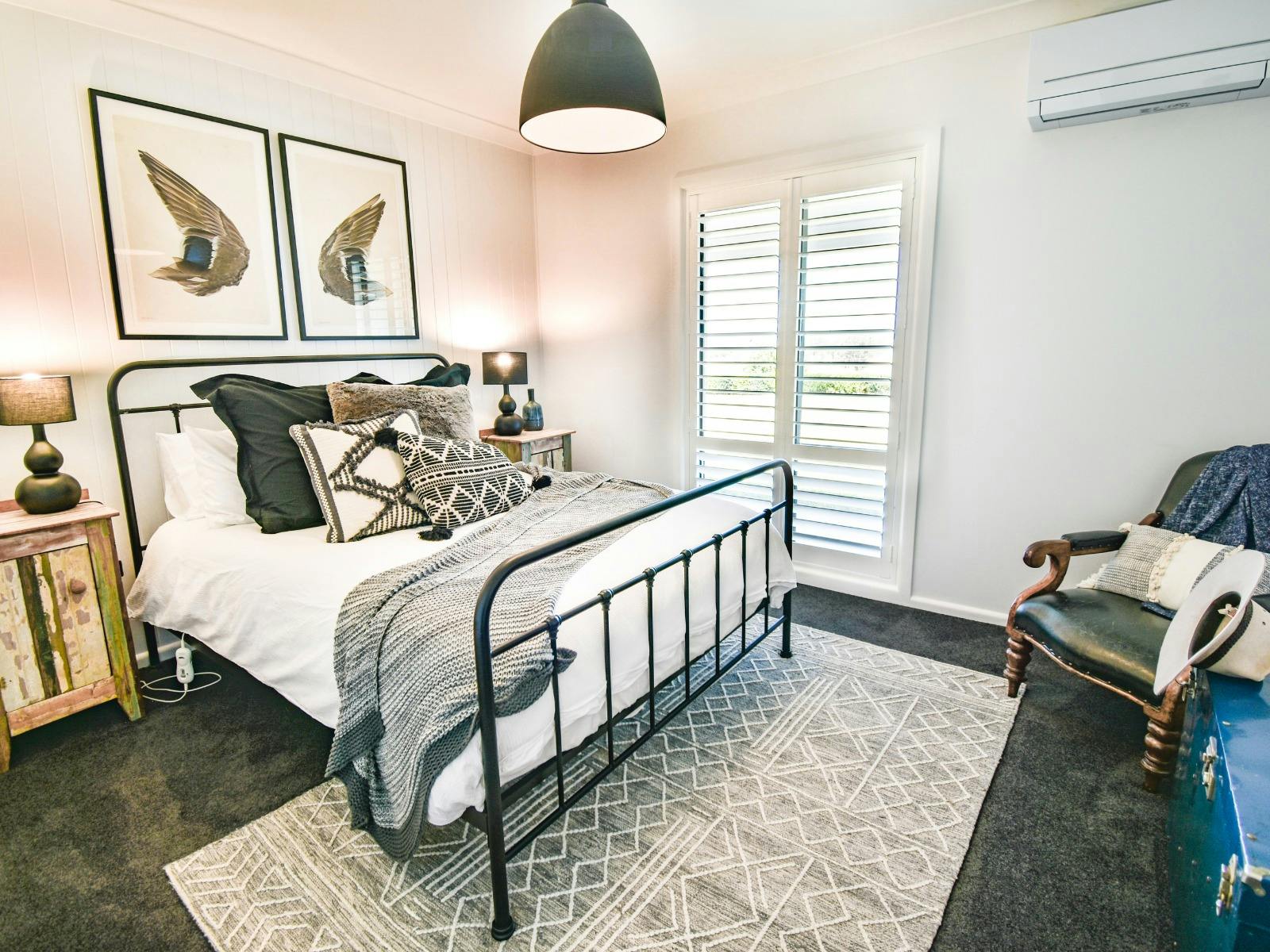 Second bedroom, rustic, luxury, farmstay, rural retreat