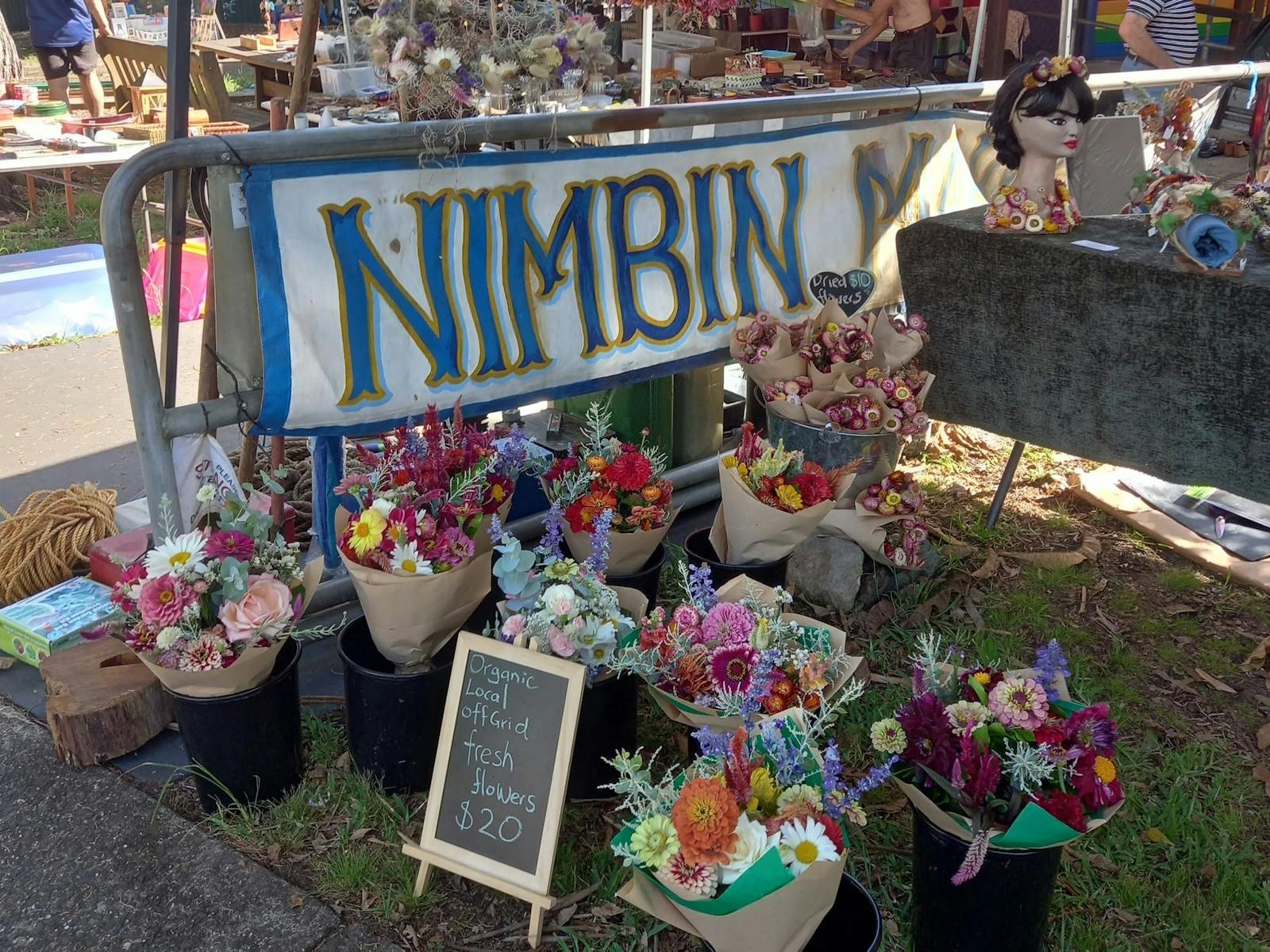 Nimbin Market Stall