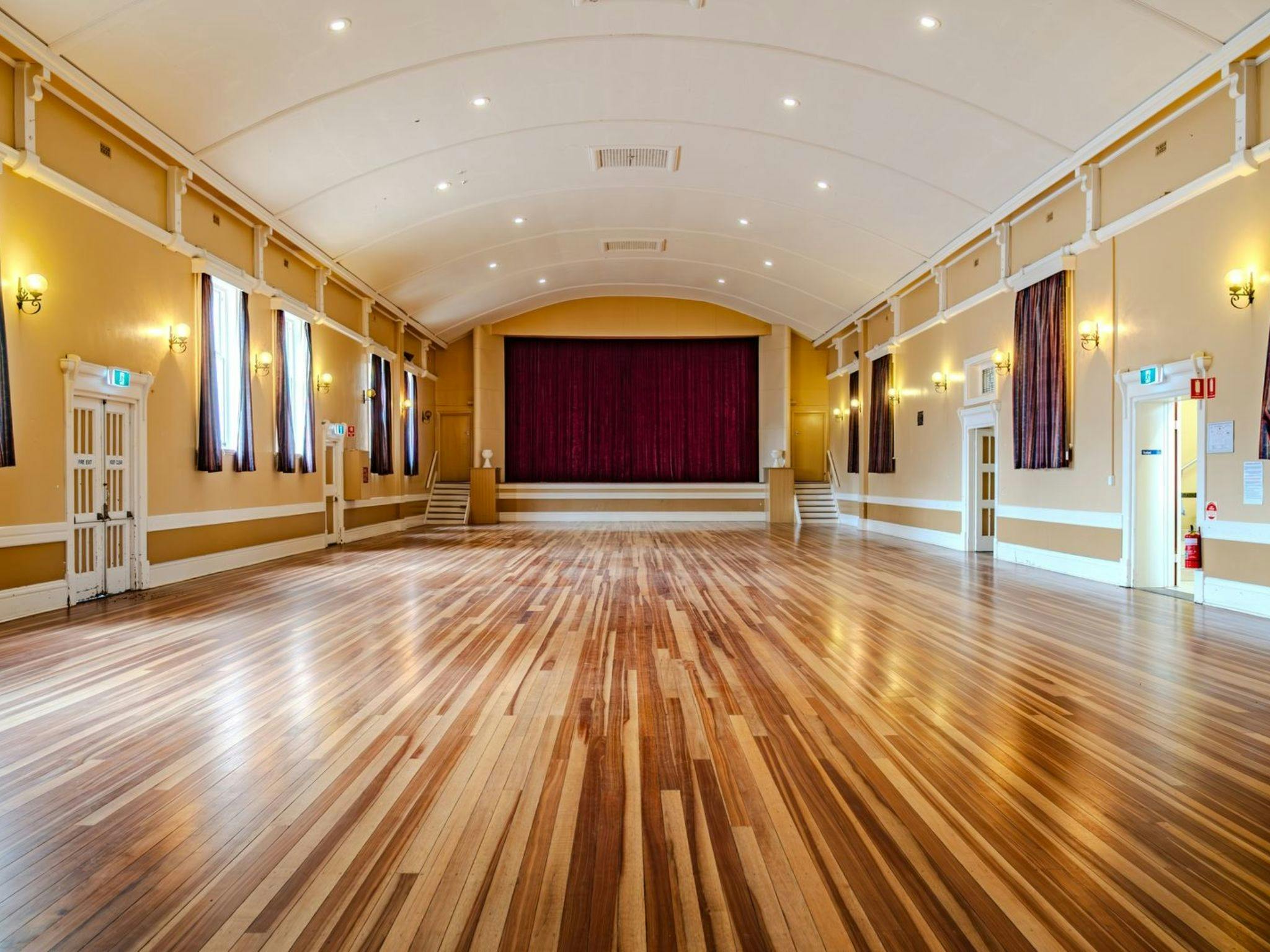 Angaston Town Hall - Internal image facing the stage