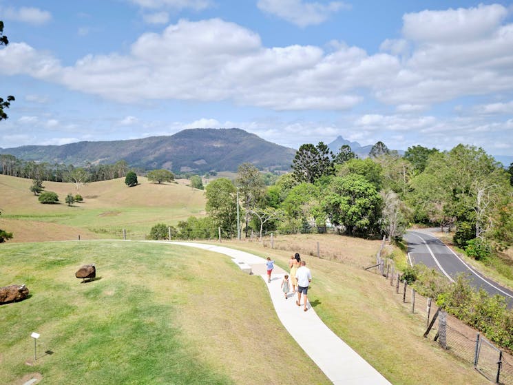 Take a walk and enjoy spectacular views of the Tweed Valley