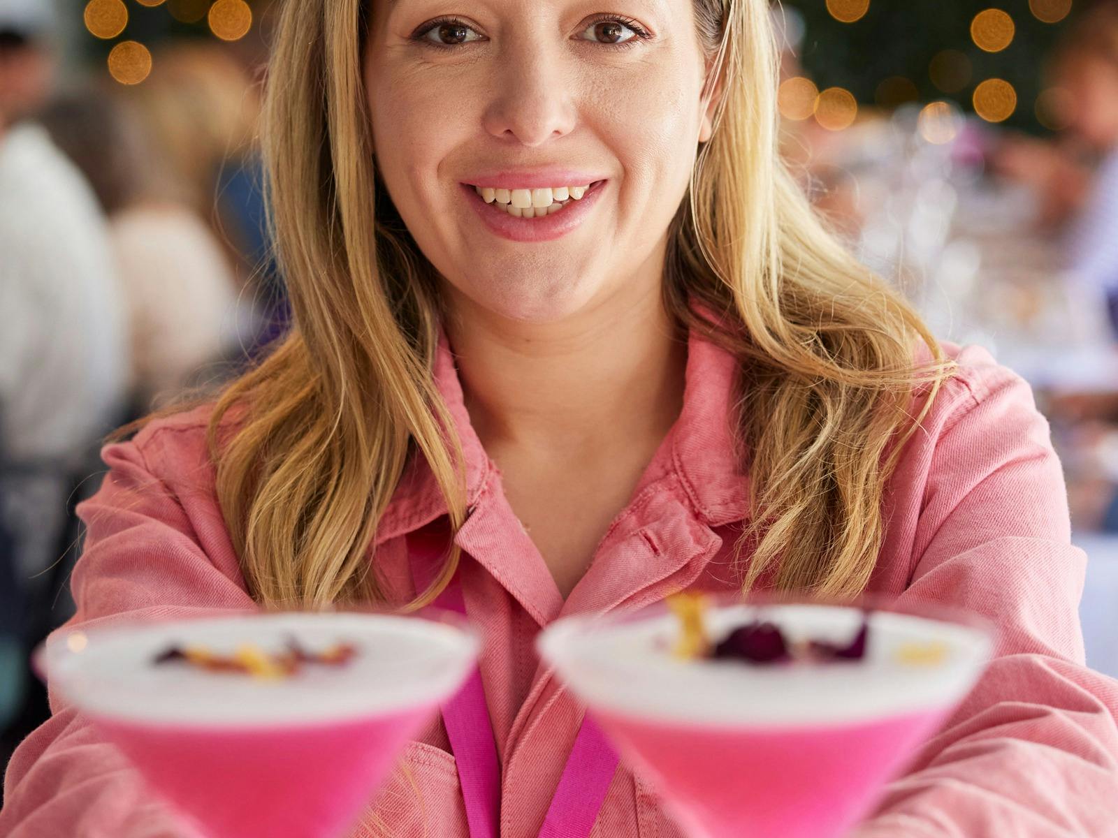 Event signature cocktail Spring Goddess