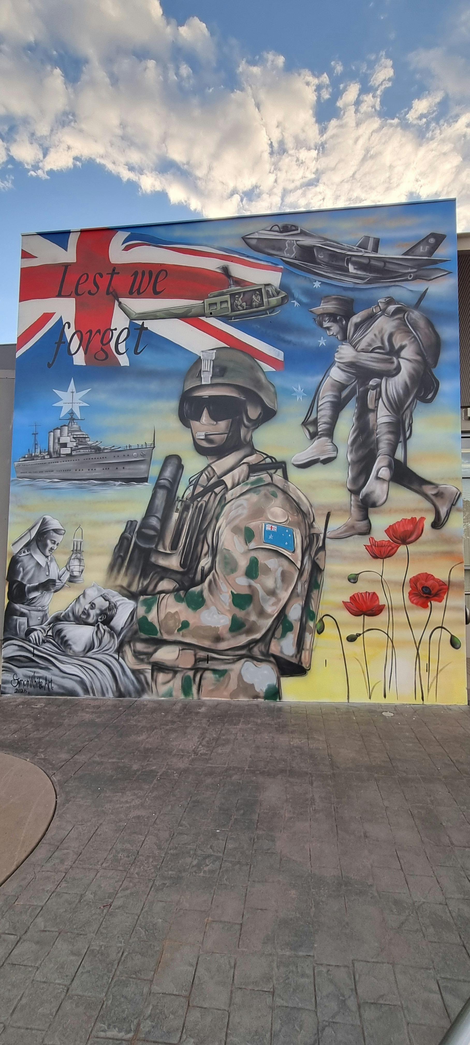 West Wyalong S&C Club Mural