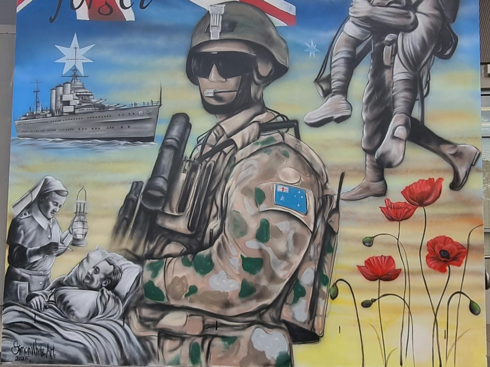 West Wyalong S&C Club Mural