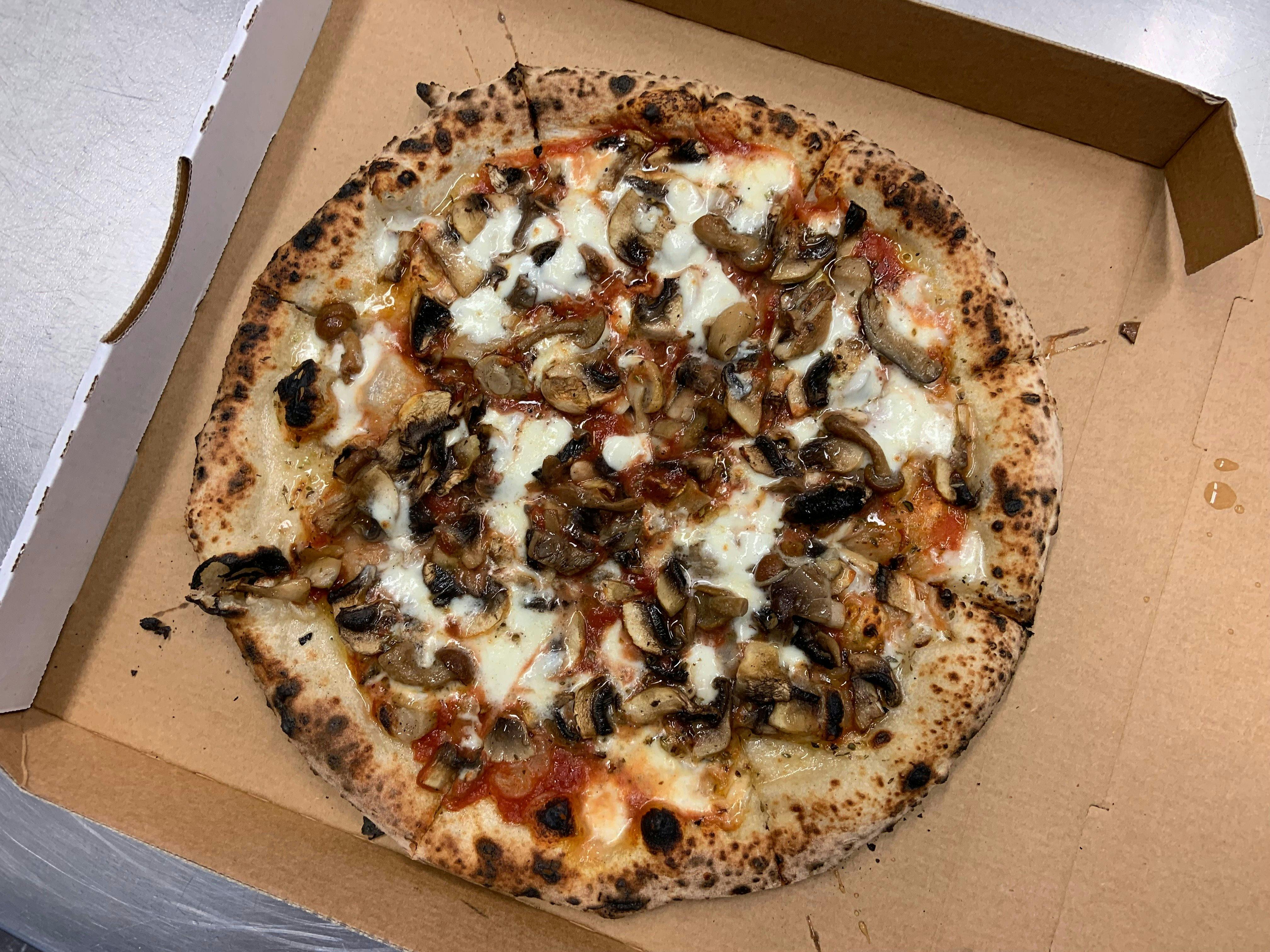 Wood Fired Neapolitan Pizza - Funghi Pizza