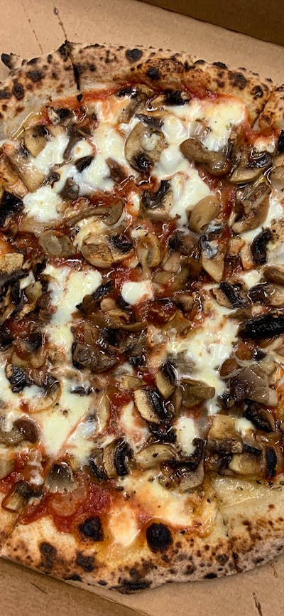 Wood Fired Neapolitan Pizza - Funghi Pizza