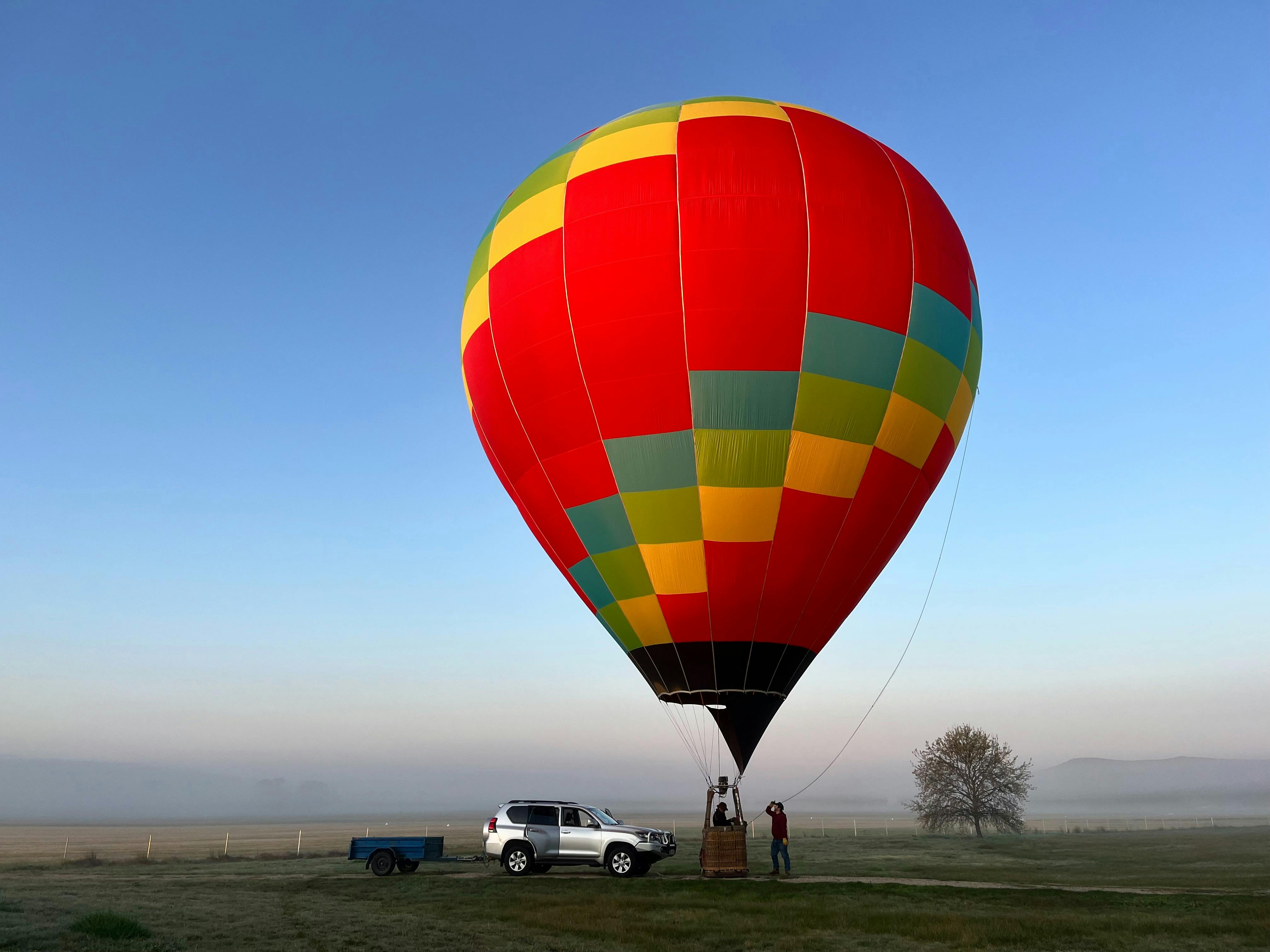 비행기 타기에 딱 좋은 아침