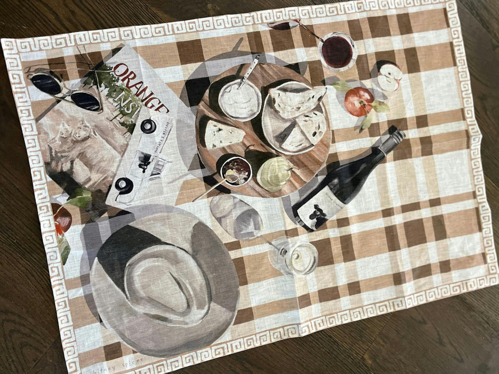 Whitney Spicer tea towel