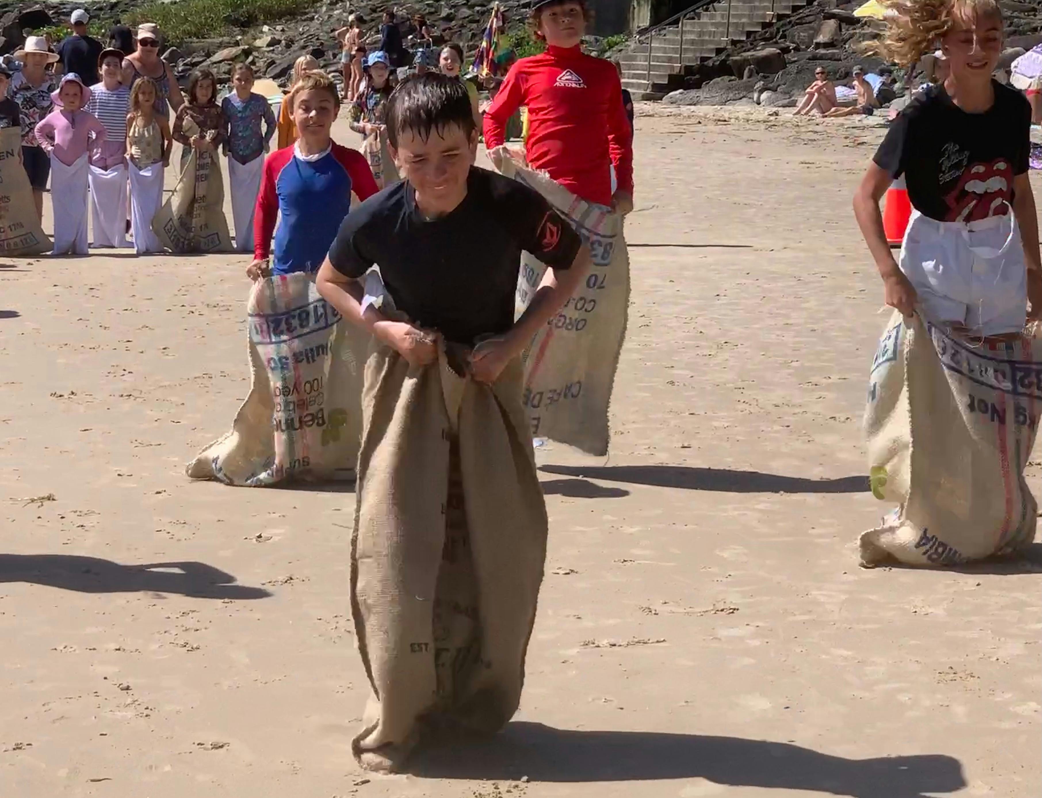 Kids Sack races