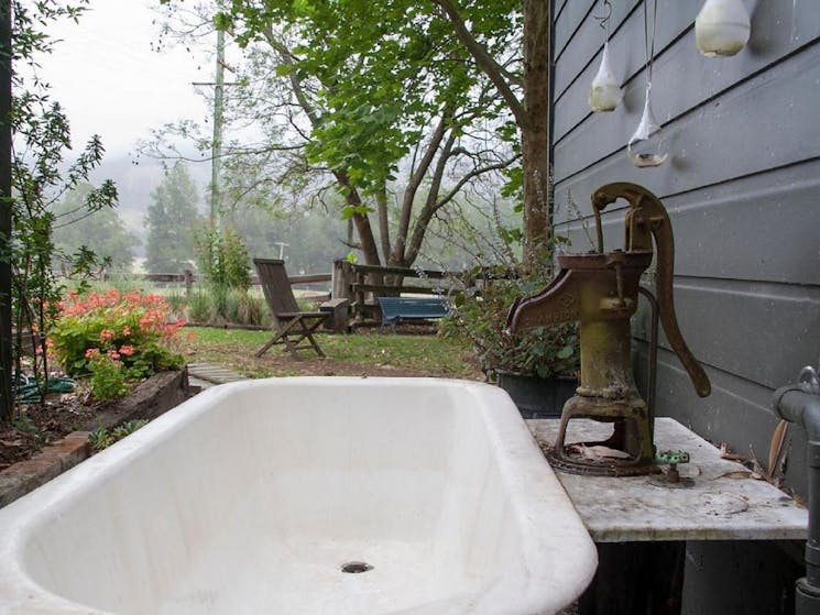 The Dairy outdoor bath