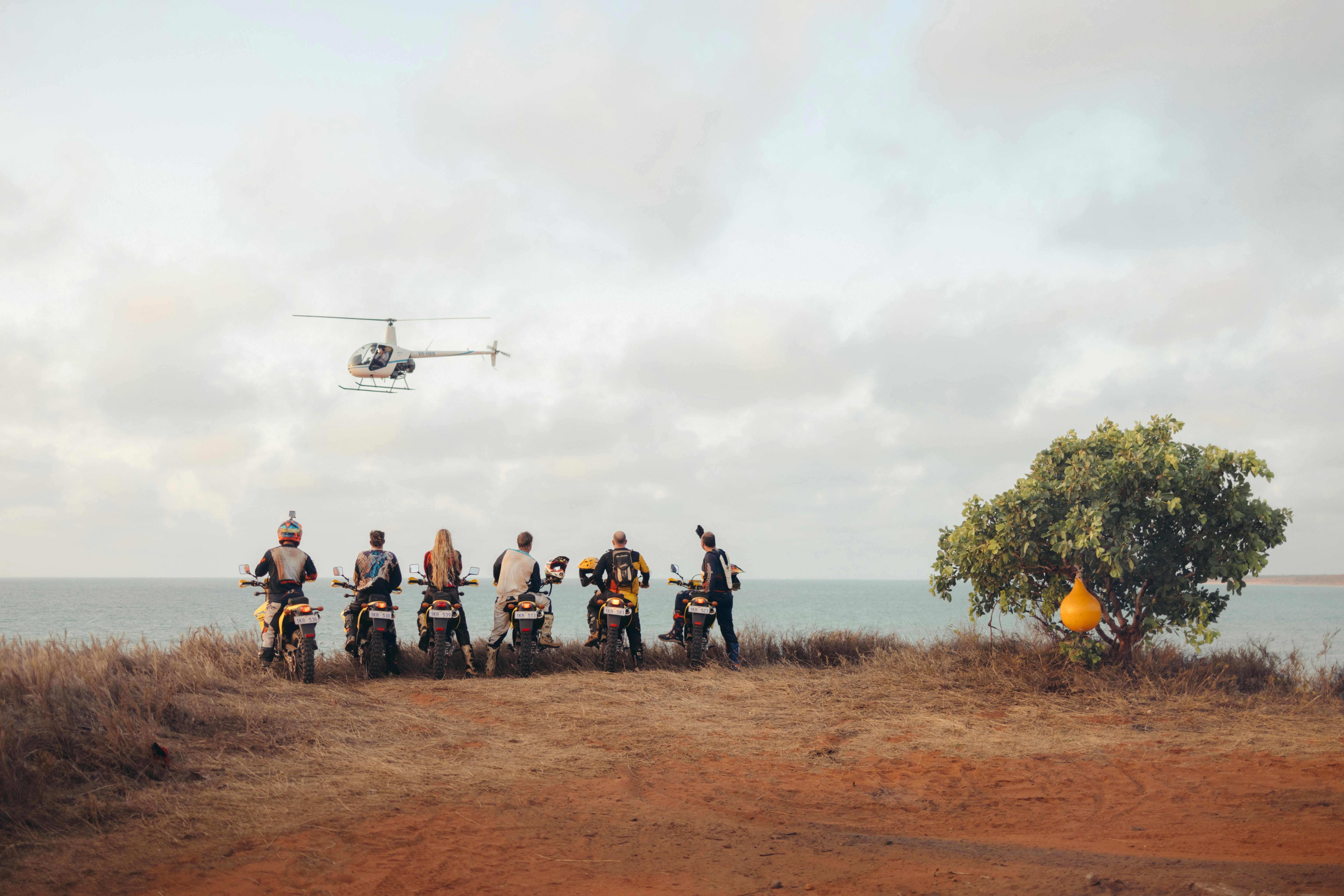 Kimberley Adventure Co coastal motorbike tour james price point broome pindan cliffs chopper