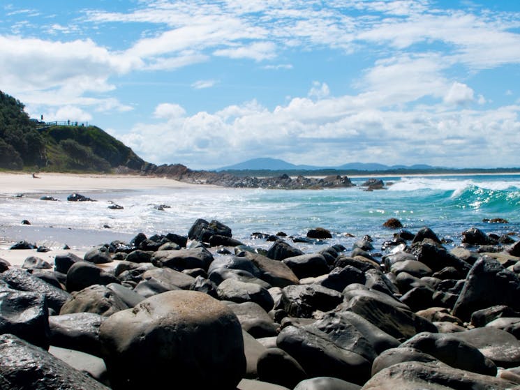 Pebbly Beach at Forster