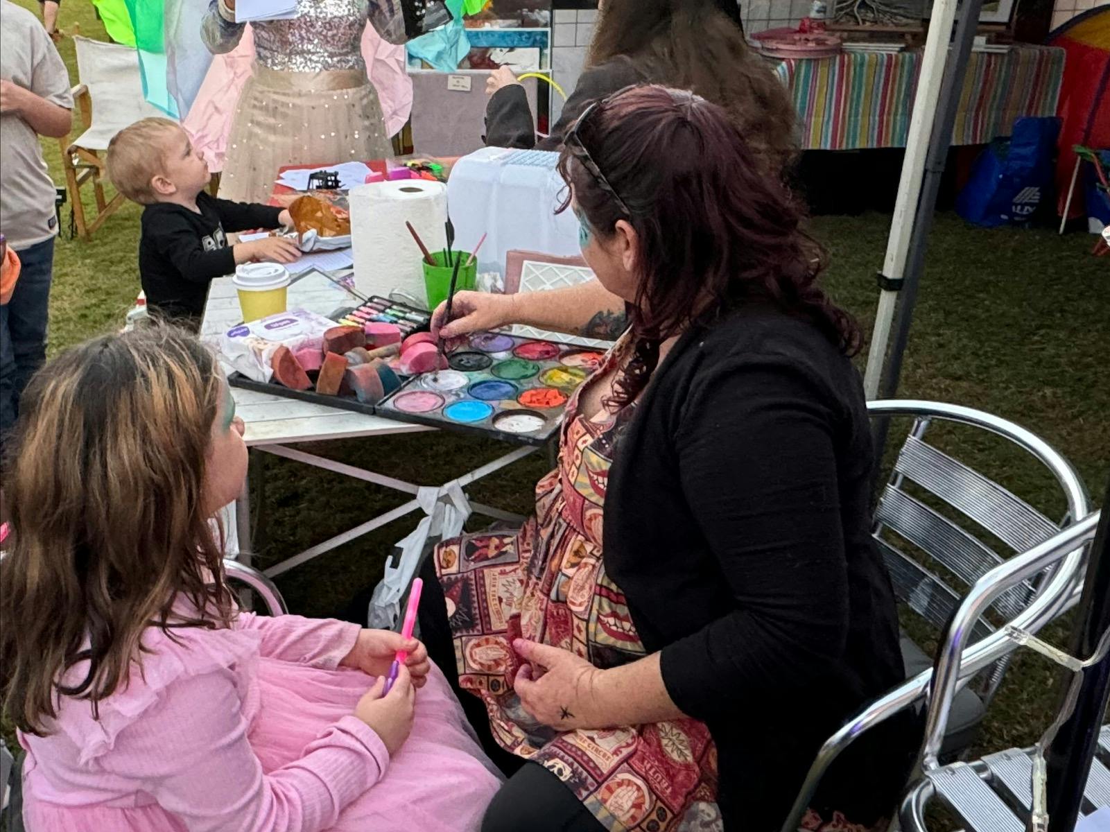 Markets face Painting