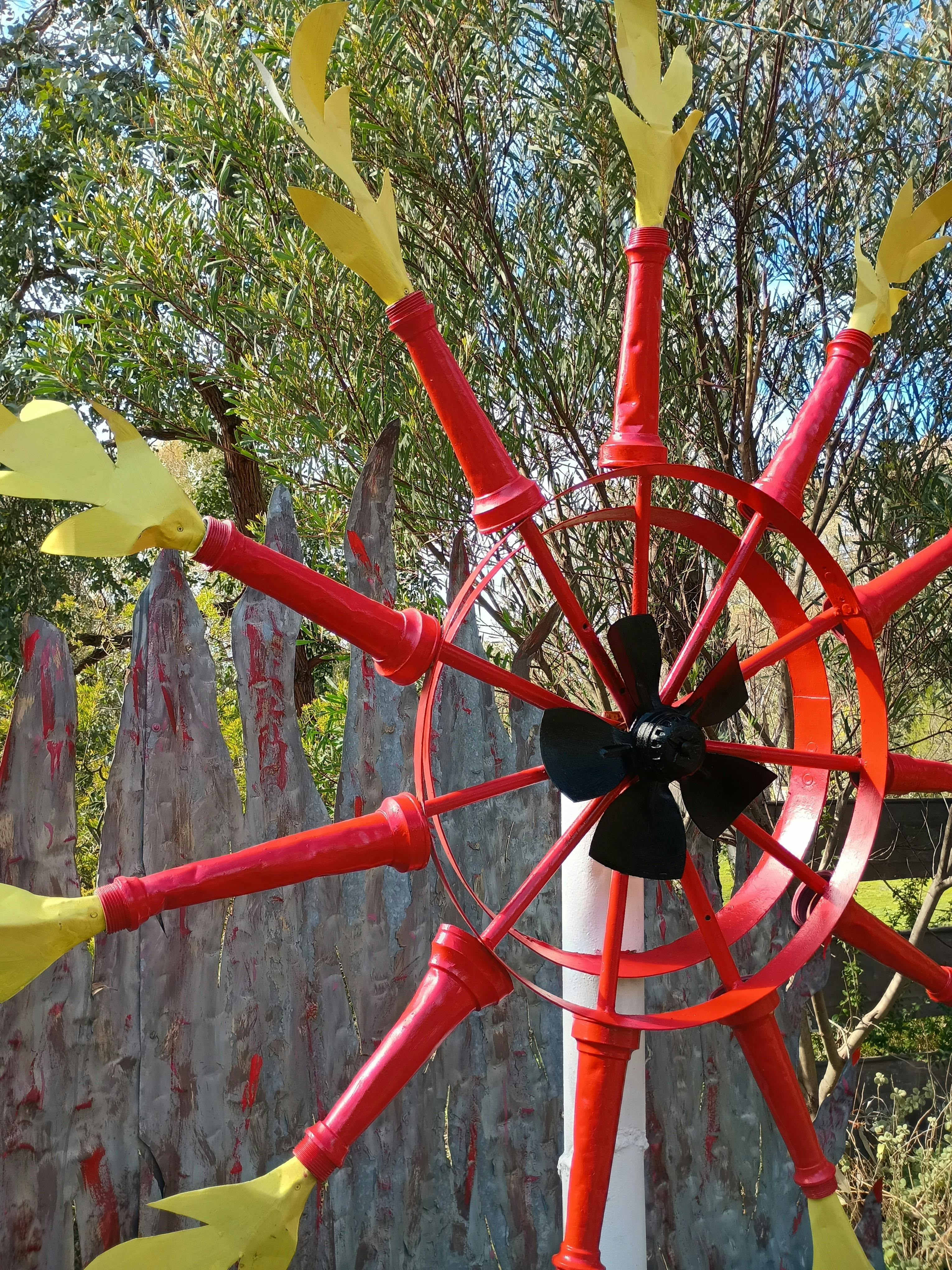 Fire Wheel tree.