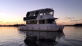Cruising the Clarence river in luxury you can drive the boats from the top deck