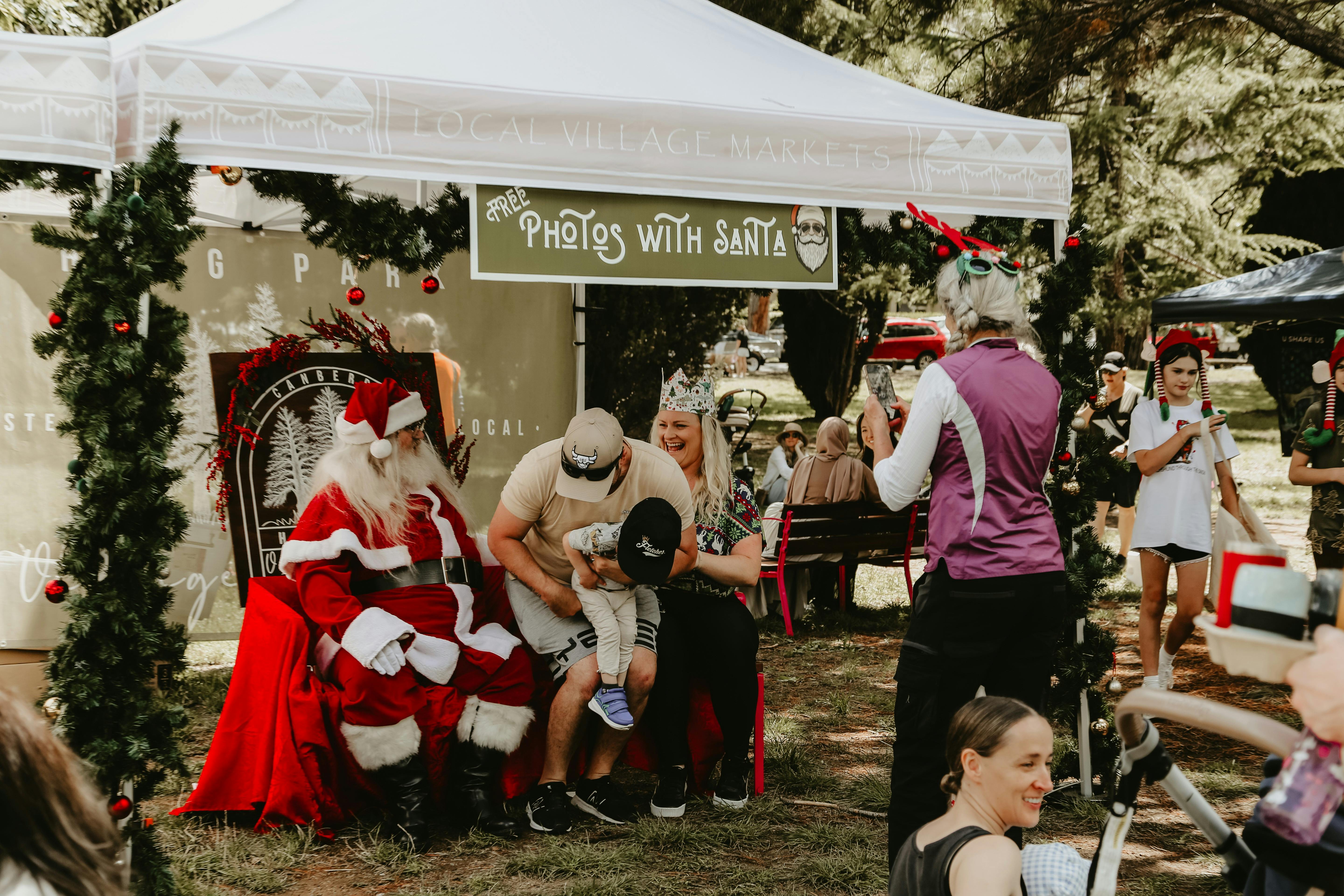 Photos with Santa