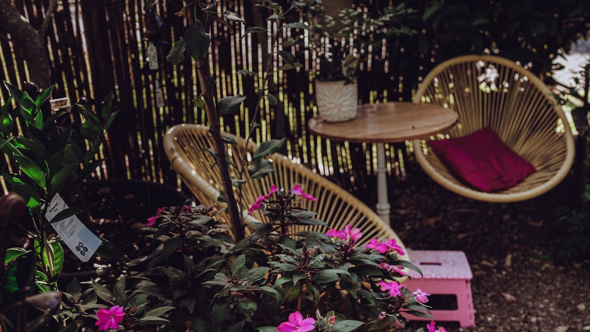 Seating in the Garden