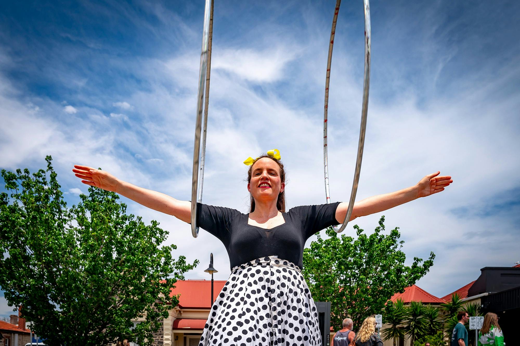 Katie Wright Dynamite at the Kate Smith Property Semaphore Street Fair