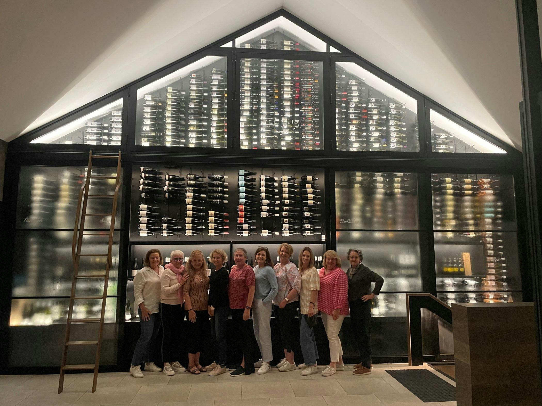 Wine tasting in the Hunter Valley