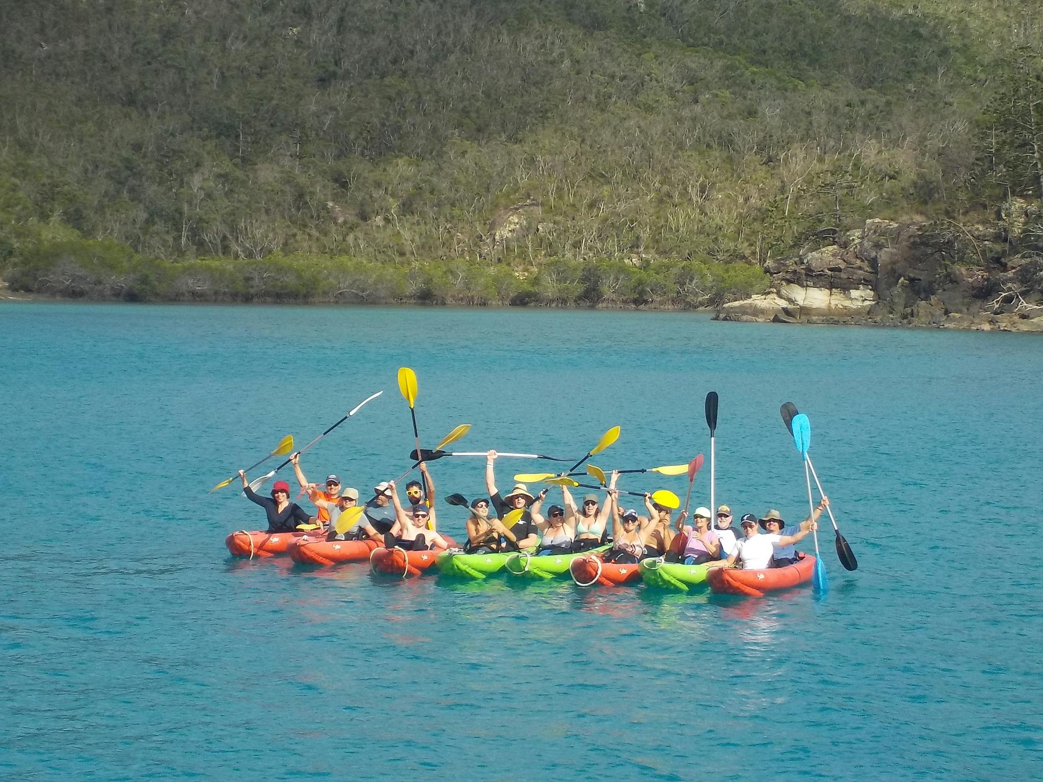 group kayaking group kayaking