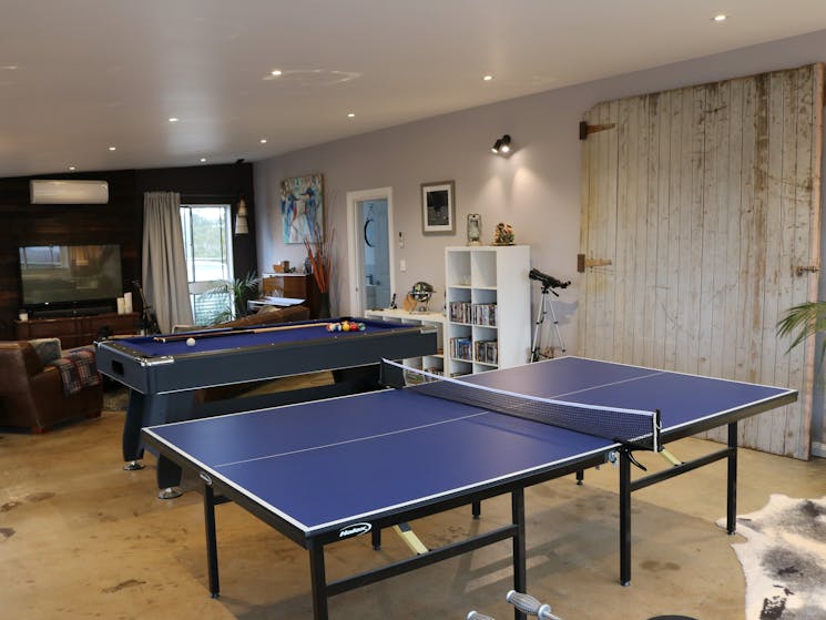Play around in our shared games room
