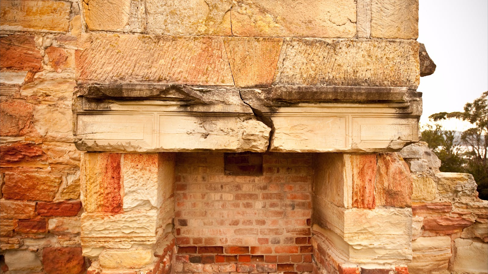 Ruins at the Coal Mine Historic Site