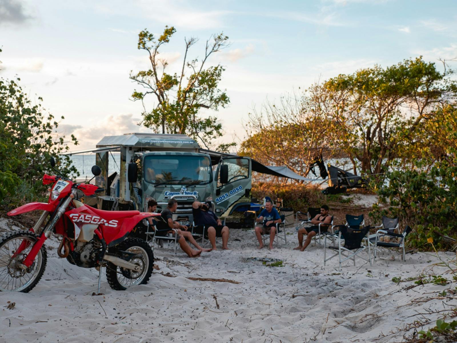 Wake up in beautiful places.