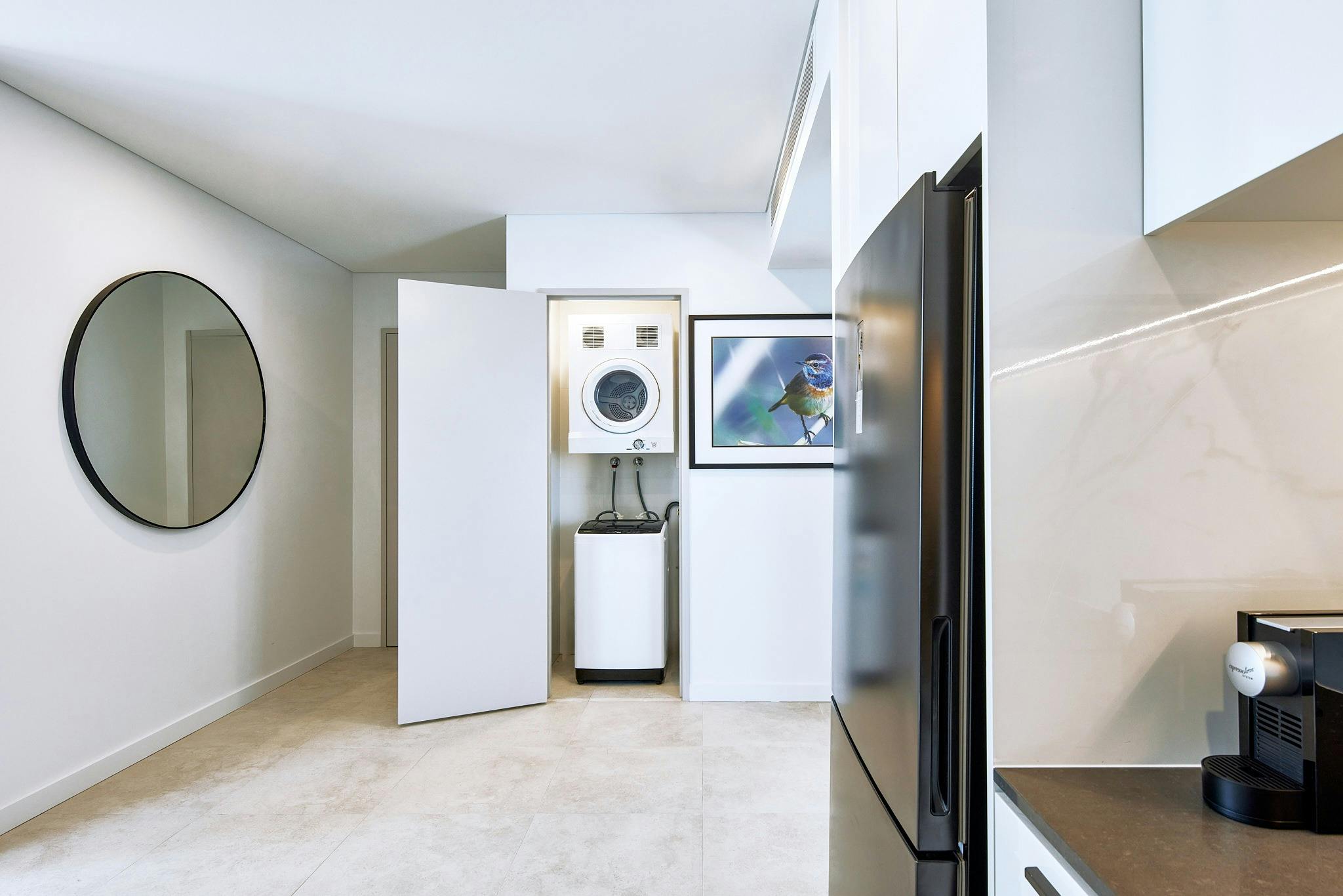 Washing machine, dryer and sink