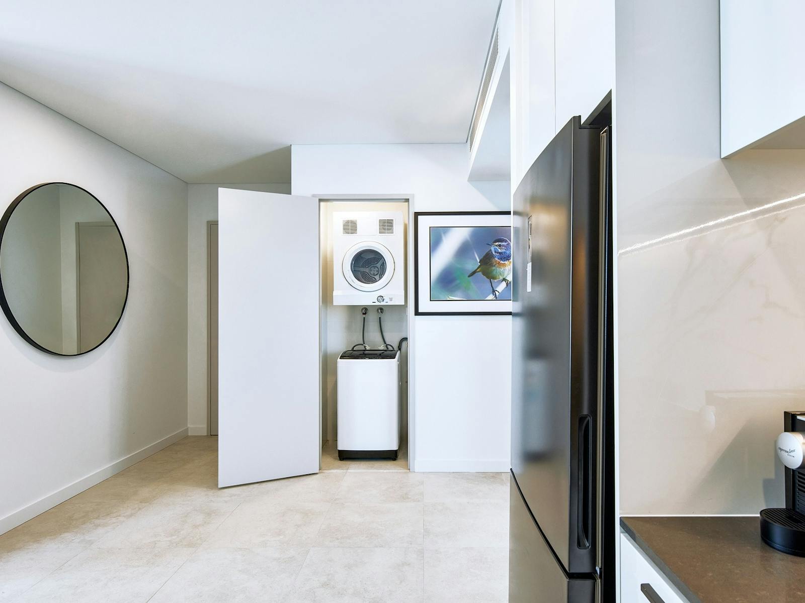 Washing machine, dryer and sink