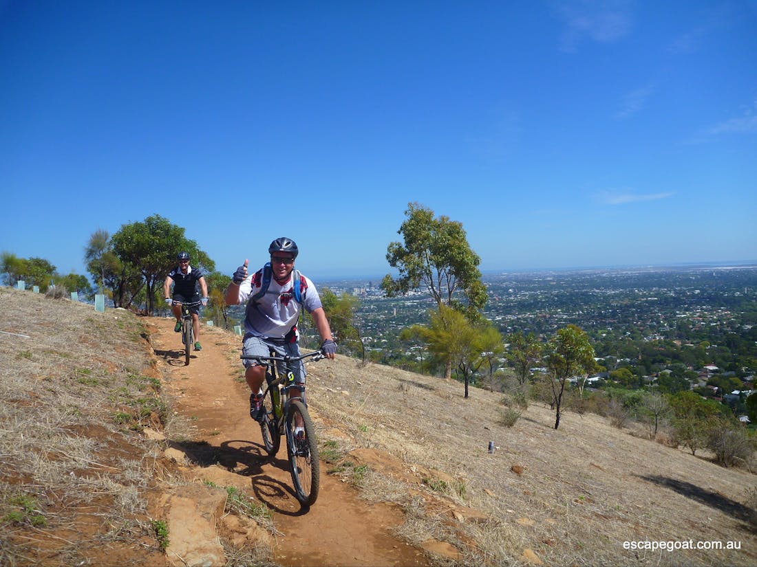 Adelaide Hills by Mountain Bike private guiding, Tour Service