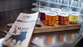 Try a paddle of Holgate beers