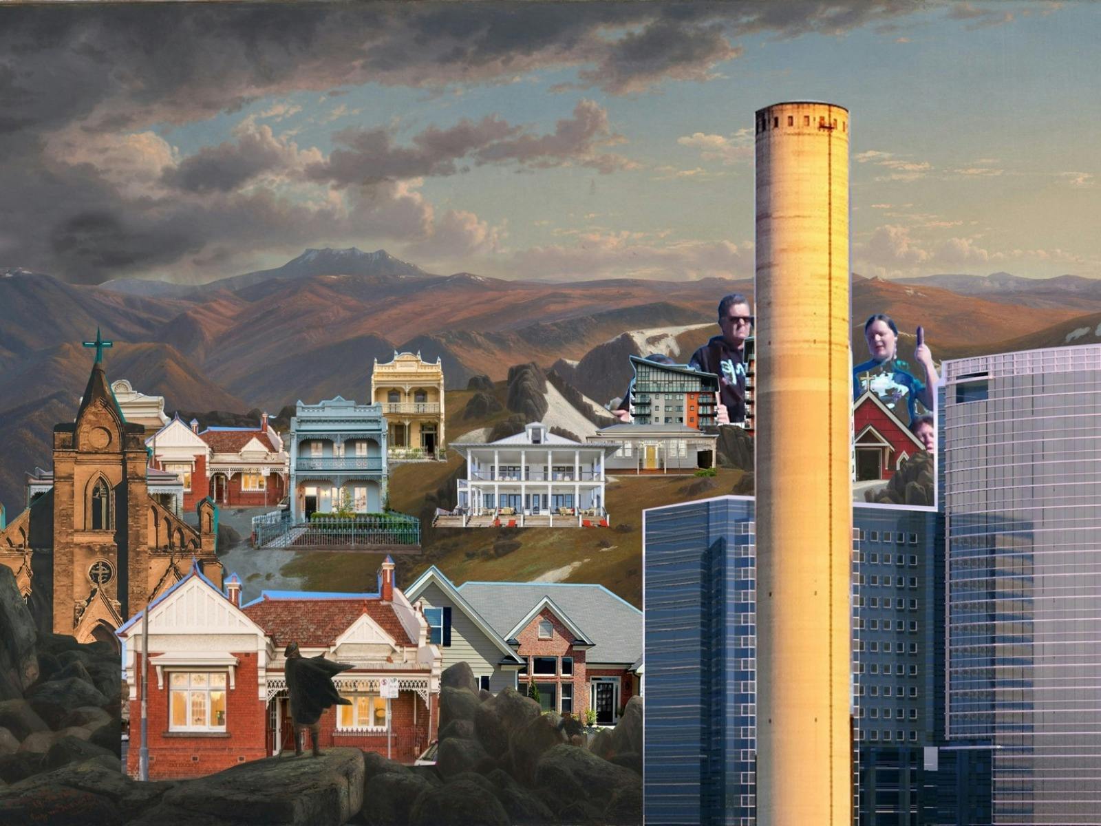 A still from a video artwork