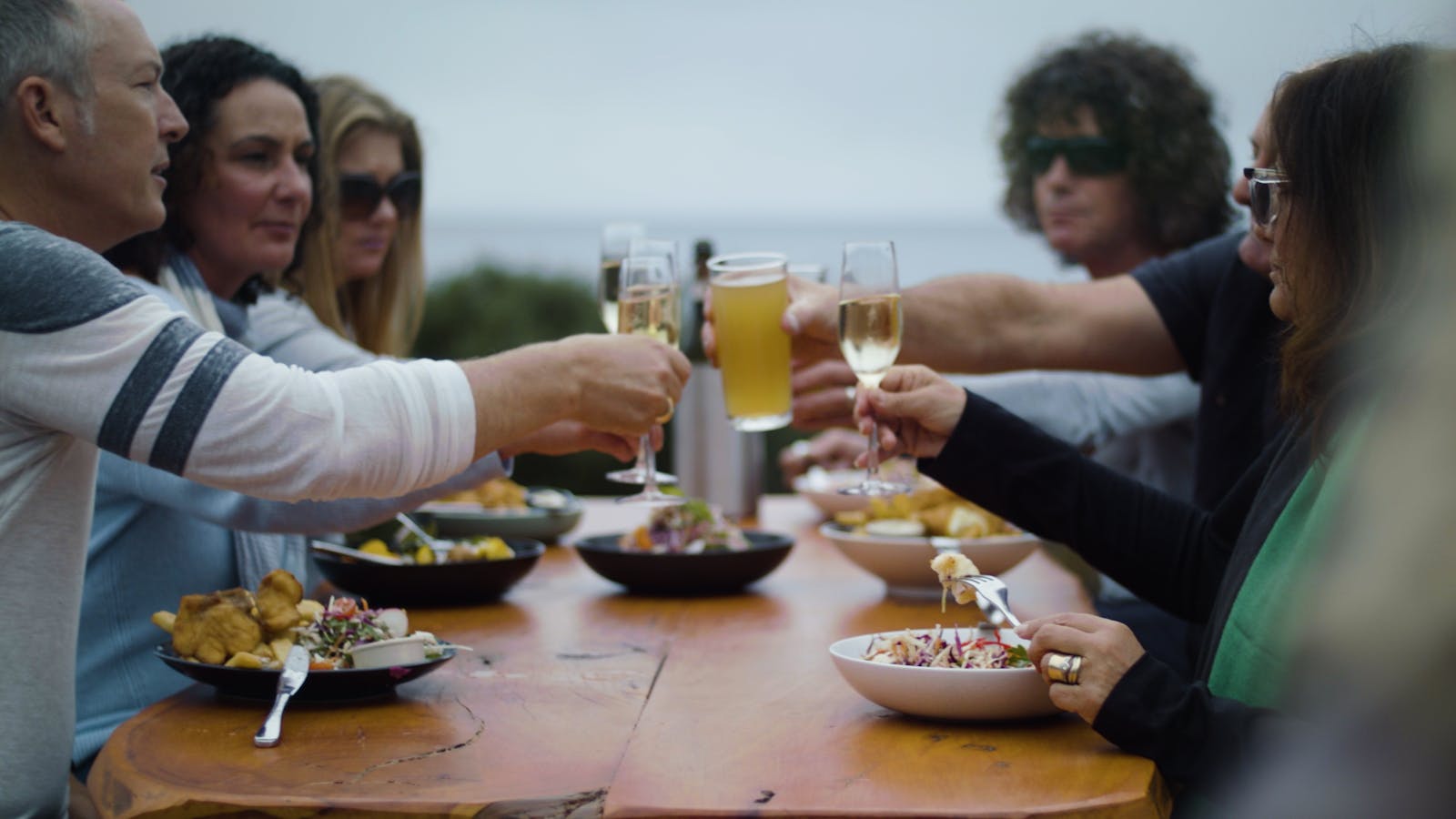 Beachside restaurant