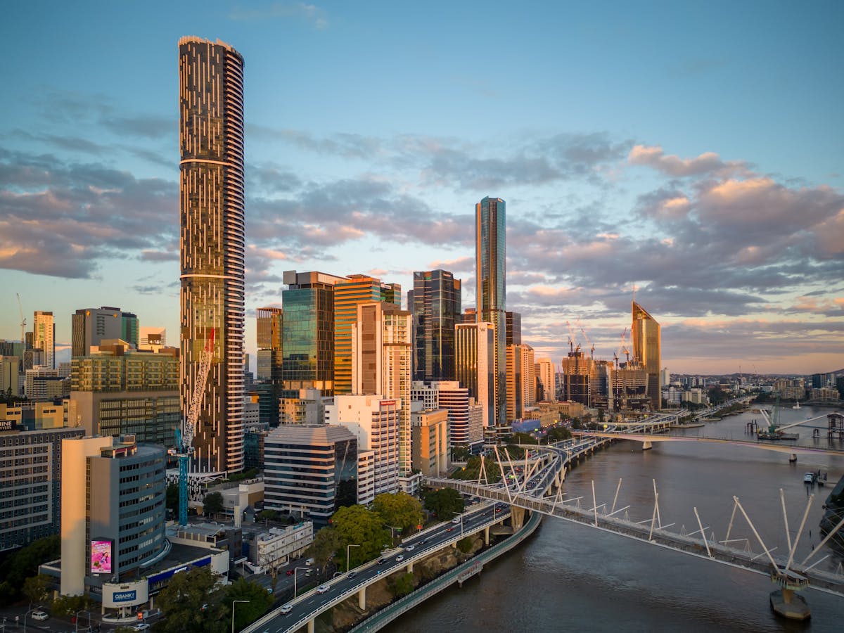 View of Brisbane and River View of Brisbane and River