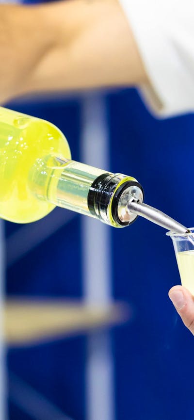 Solbevi sampling their limoncello