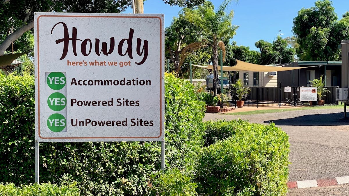 Pet friendly caravan park