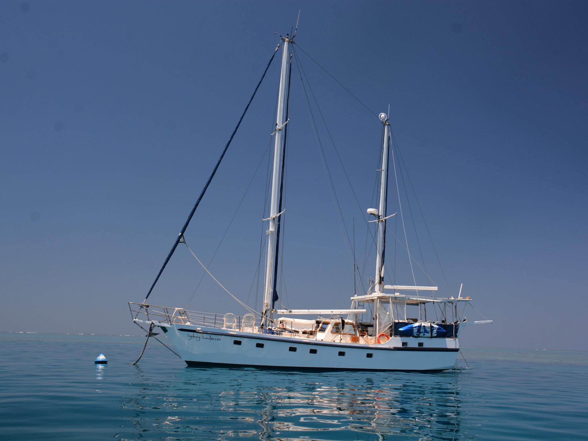 Perfect conditions for Sydney Sundancer at Bait Reef Perfect conditions for Sydney Sundancer at Bait Reef