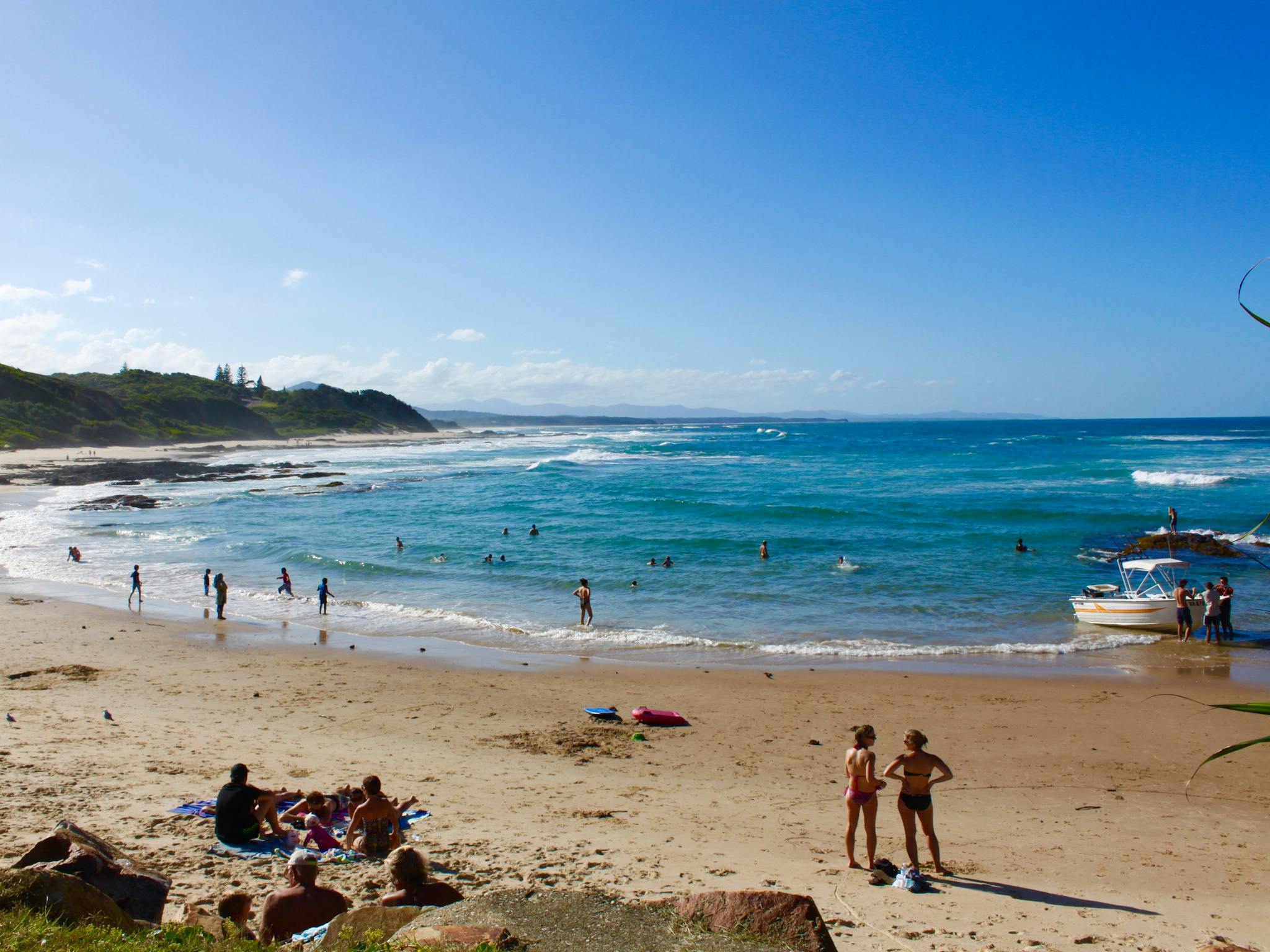 Fun for the whole family at Shelly Beach in Nambucca heads!