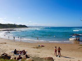 Fun for the whole family at Shelly Beach in Nambucca heads!