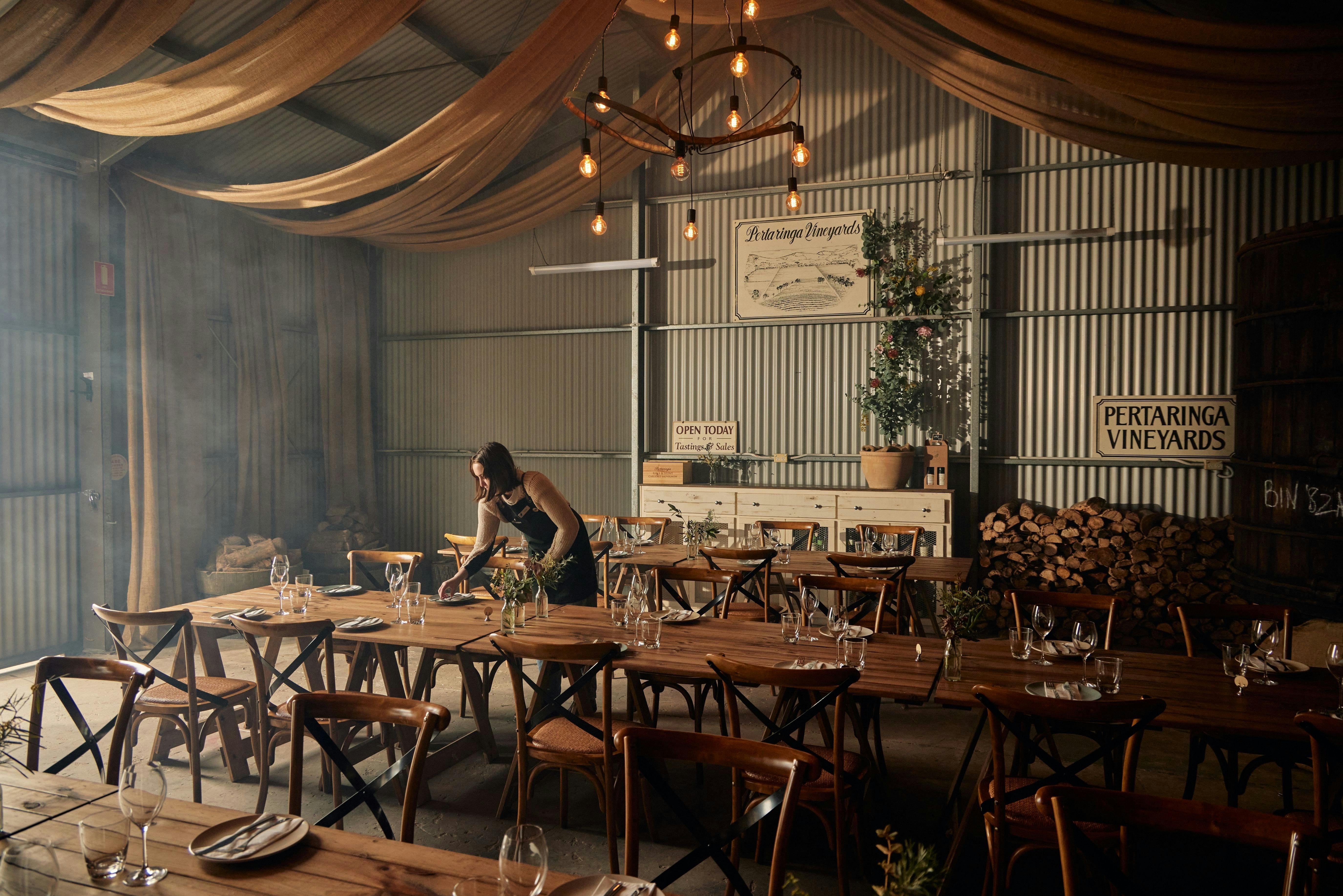 Bec Hardy Wines Dining room