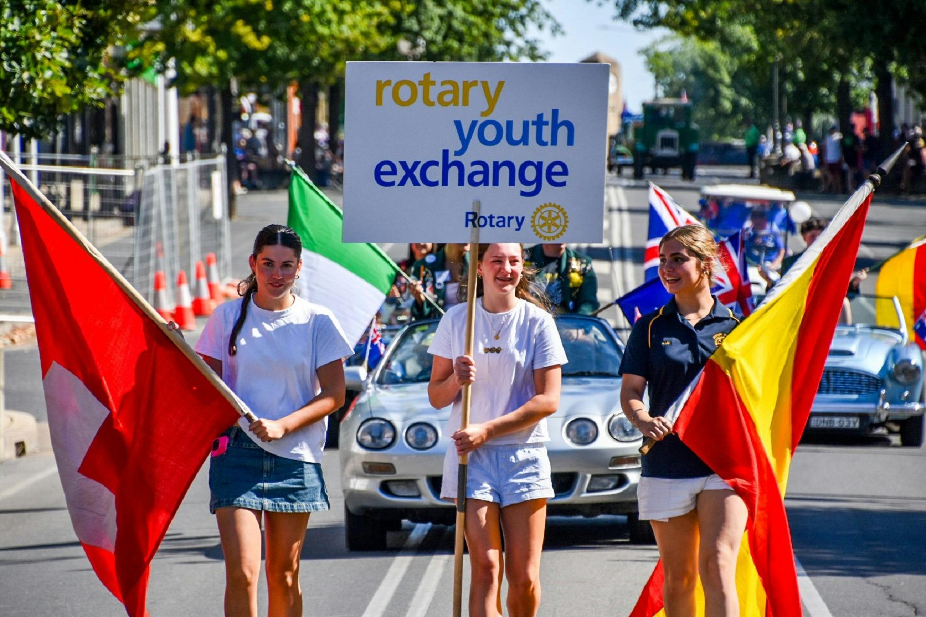 Corowa Rotary Federation Festival Parade