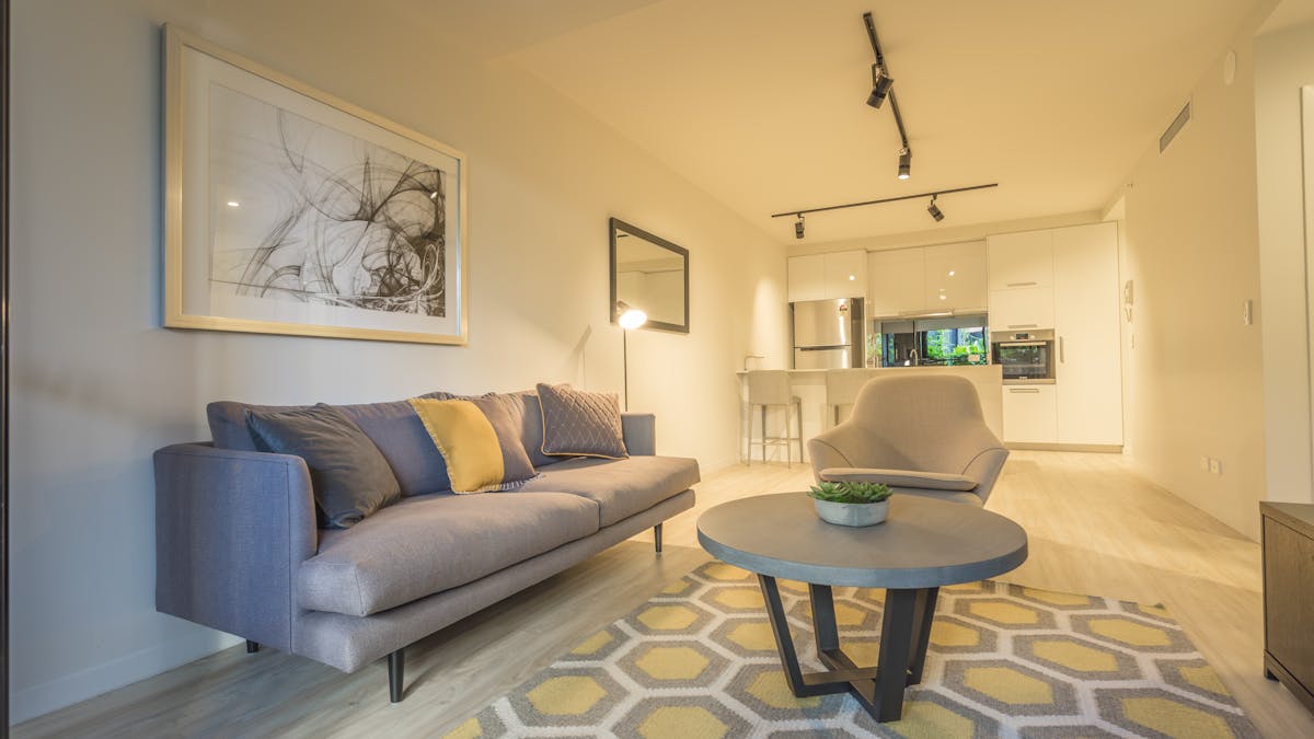 1 Bedroom Apartment - Living Area