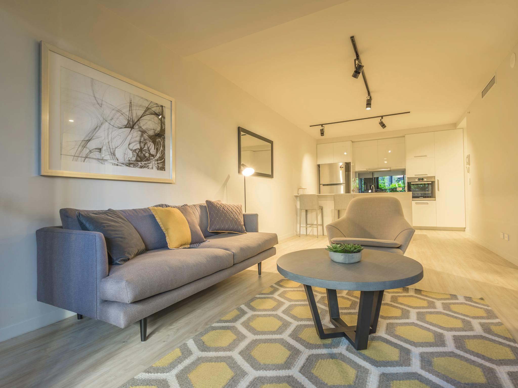 1 Bedroom Apartment - Living Area 1 Bedroom Apartment - Living Area