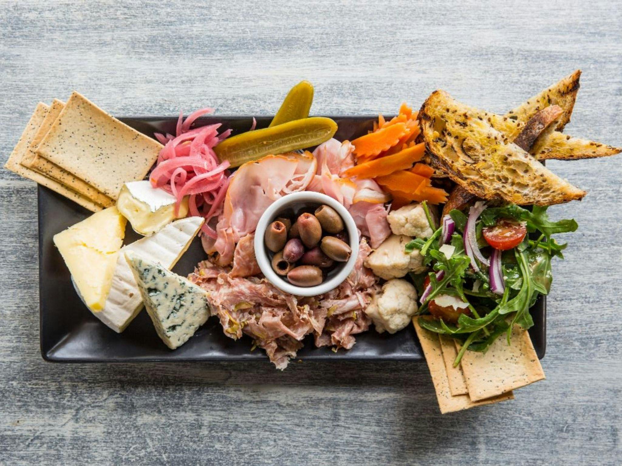 Antipasto platter