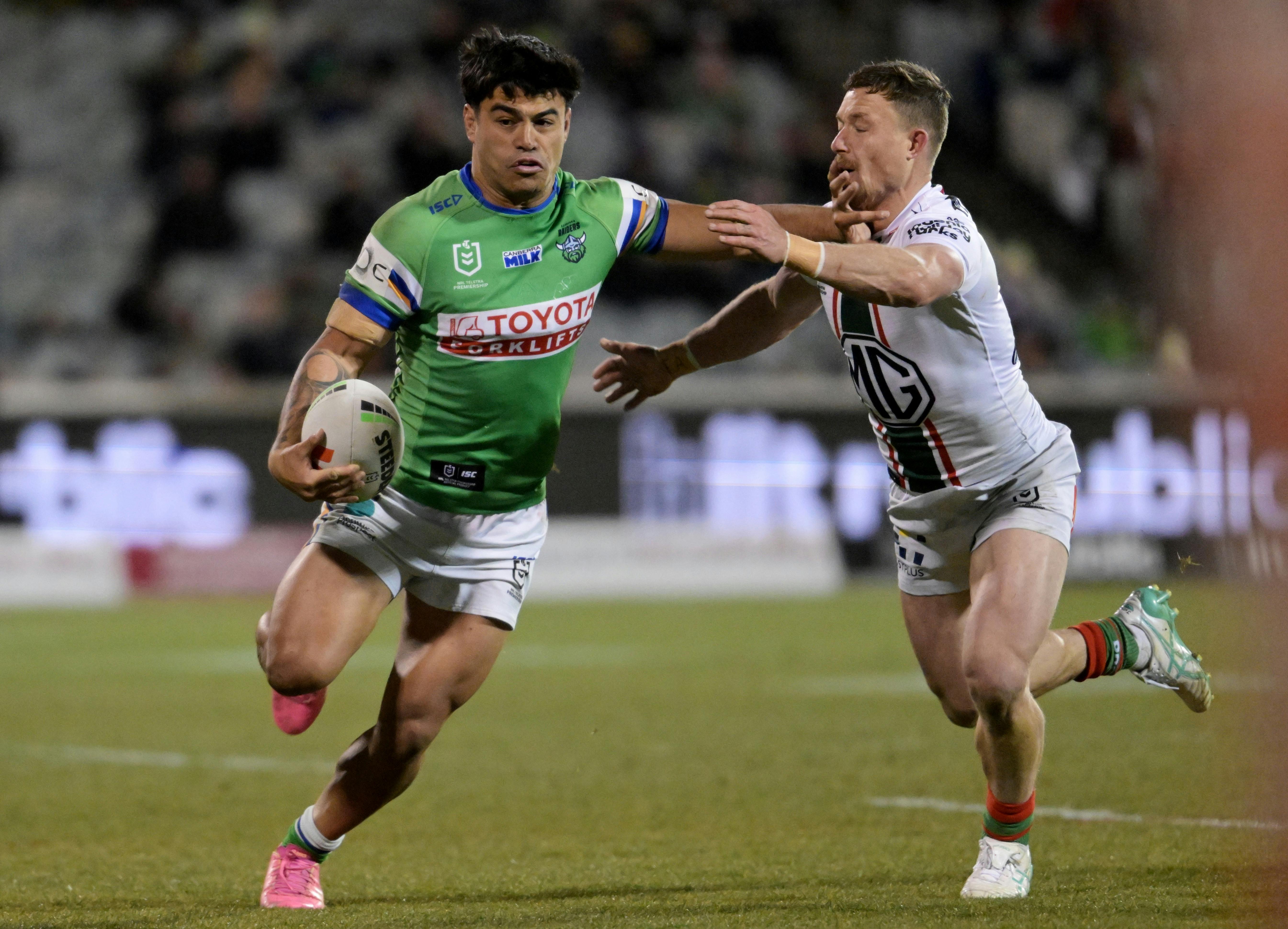 Raiders v Rabbitohs - NRL Round 14