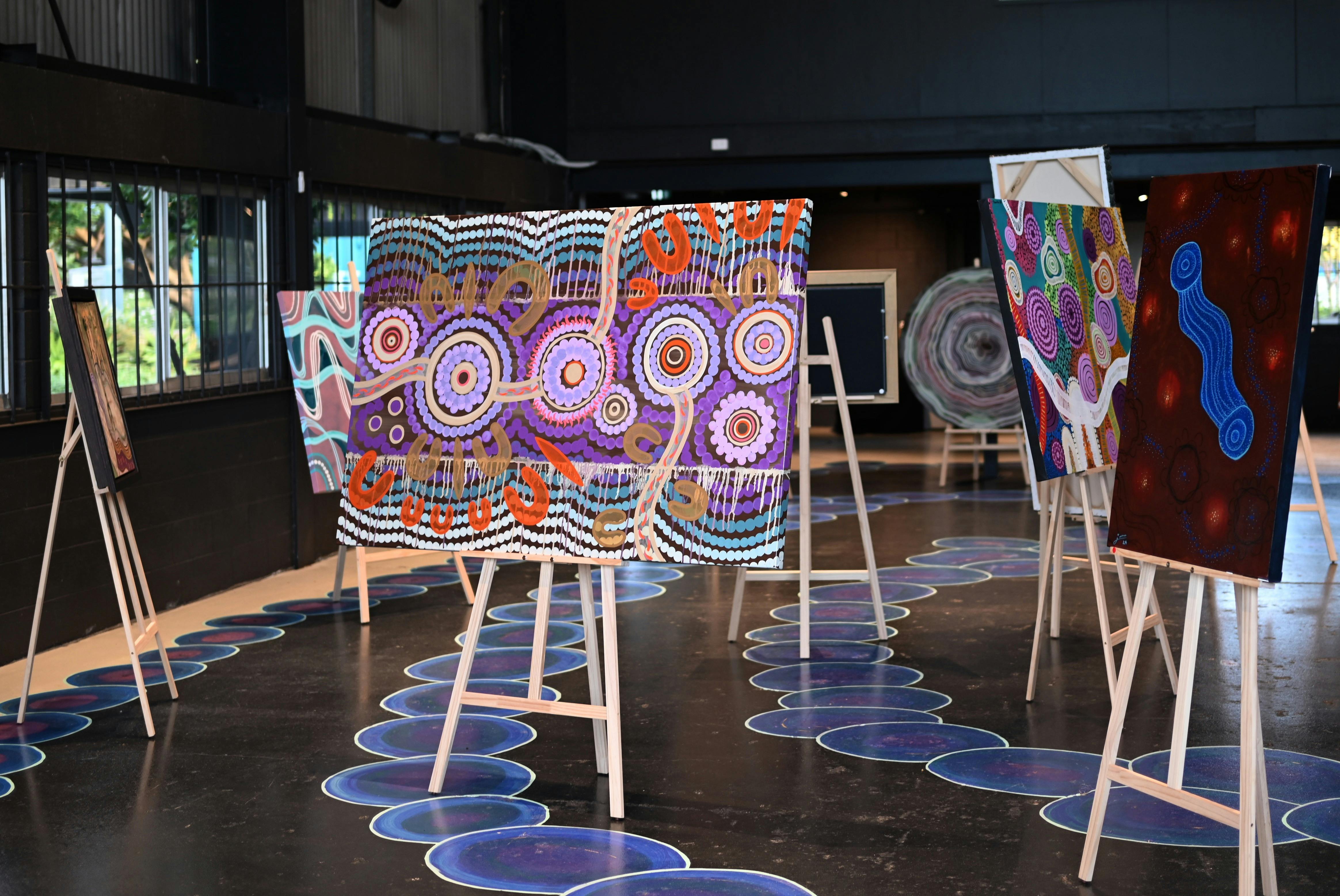 Artworks from last year's exhibition.