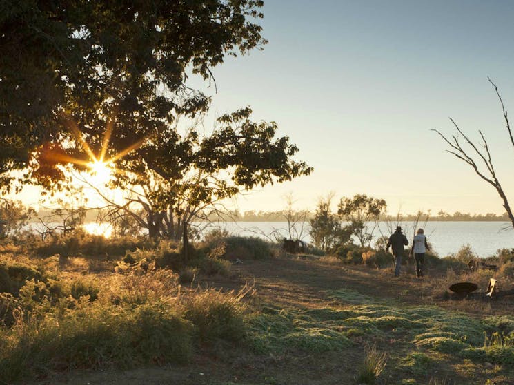 Yanga Lake walking track, Yanga National Park. Photo: David Finnegan