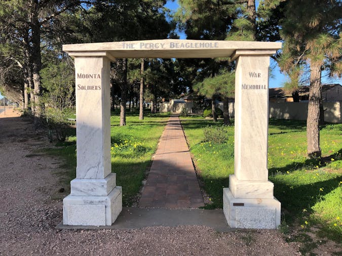 Percy Beaglehole Memorial Gate Moonta